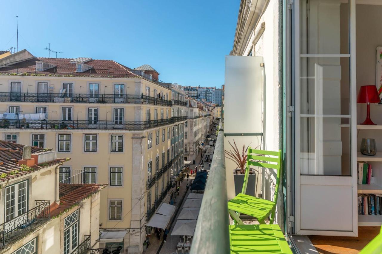 Lv Premier Baixa Pr2 Elevator, City View, Balcony Lisbon Bagian luar foto