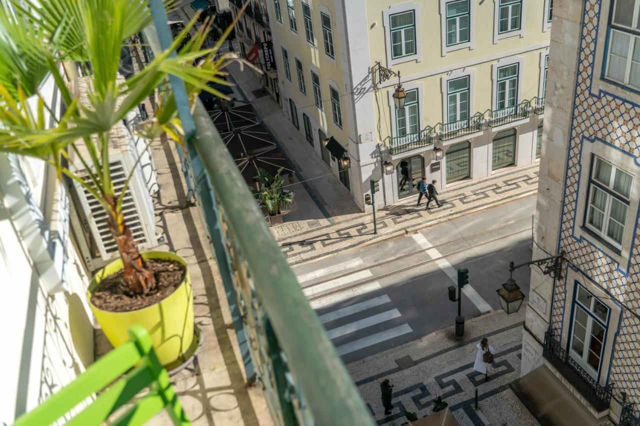 Lv Premier Baixa Pr2 Elevator, City View, Balcony Lisbon Bagian luar foto